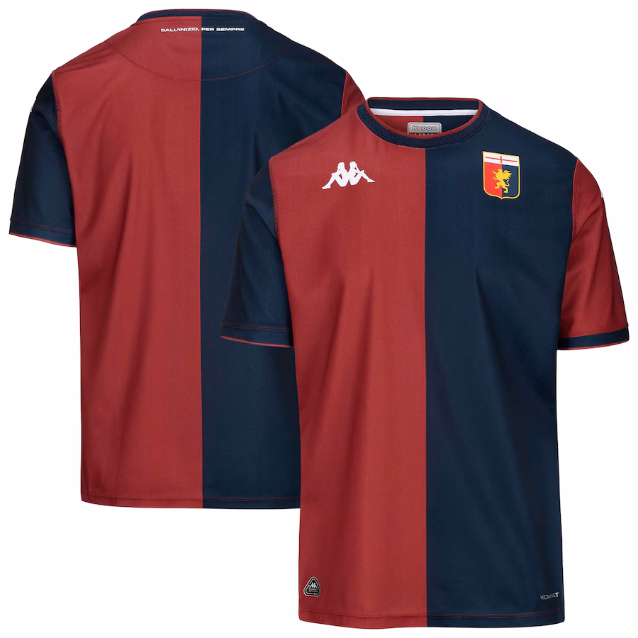 The home jersey of Genoa Kappa Kombat is 24-25